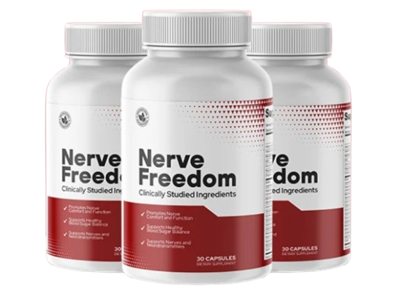Nerve Freedom Supplement Bottle